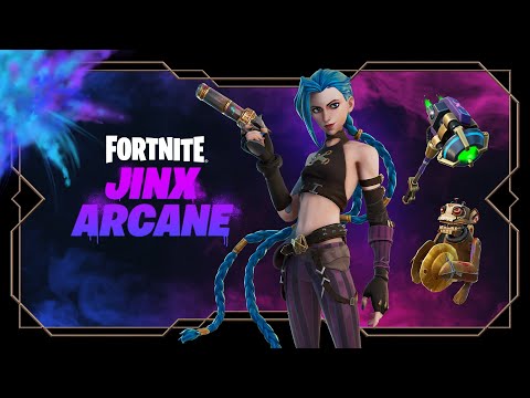 Jinx Arcane, de League of Legends, llega a Fortnite para sembrar el caos