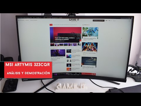 MSI Artymis 323CQR. Ponemos a prueba el monitor gaming | Gameit ES