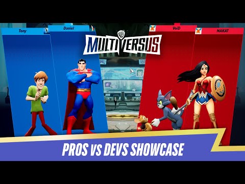 MultiVersus – Pros Vs Devs Showcase (Ft. NAKAT &amp; VoiD)