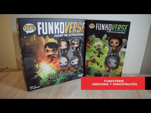 Funkoverse de Harry Potter. Unboxing y demostración de partida