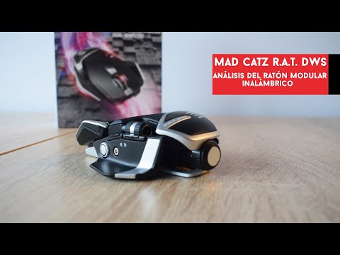 Mad Catz R.A.T. DWS. Análisis del ratón inalámbrico y modular sin iluminación | Gameit ES