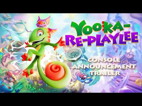 Yooka-Replaylee | Console Announcement Trailer!