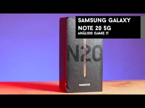 Samsung Galaxy Note 20 5g #review y unboxing en español |GameIt ES