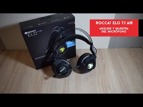 Roccat ELO 7.1 Air. Análisis y muestra del micrófono del nuevo headset #wireless | Gameit ES