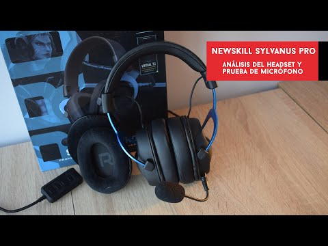 Newskill Sylvanus Pro. Analizamos el nuevo headset de la marca y probamos su micro | Gameit ES