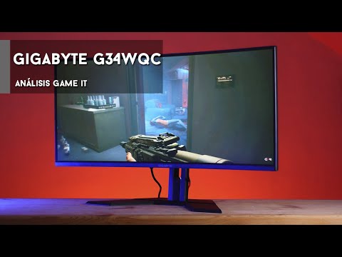 Gigabyte G34WQC review y unboxing en español | GameIt ES