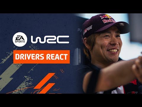 WRC drivers play EA SPORTS WRC for the first time!