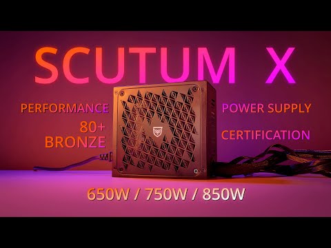 Nfortec Scutum X - Fuente de alimentación para PC 80+ Bronze