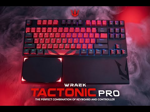 WRAEK Tactonic Pro | World&#039;s 1st palm-control keyboard set