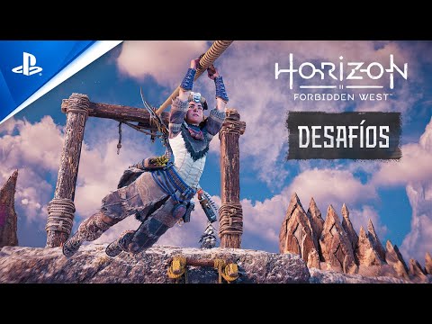 Horizon Forbidden West - Tráiler 4K DESAFÍOS del Oeste Prohibido PS5 en ESPAÑOL | PlayStation España