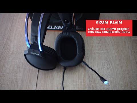 Krom Klaim. Análisis del nuevo headset con iluminación | Gameit ES