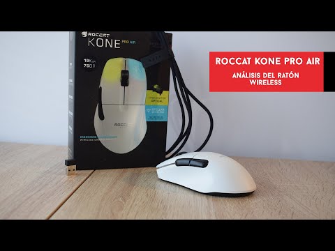 Roccat Kone Pro Air. Analizamos el ratón #Wireless ultraligero | Gameit ES