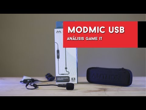 Antlion Audio ModMic USB, unboxing y prueba de grabación