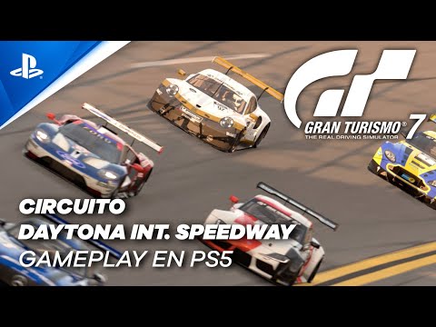 Gran Turismo 7 - Gameplay CIRCUITO DAYTONA INTERNATIONAL SPEEDWAY en PS5 | 4K | PlayStation España