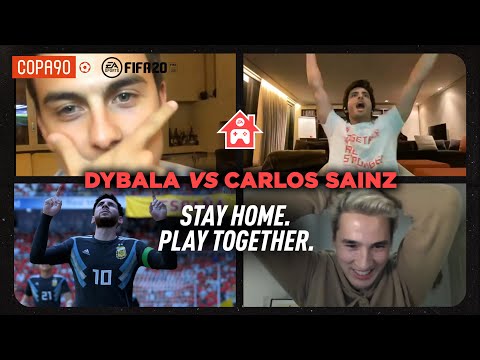 Tiki Taka and Tantrums! | Paulo Dybala v Carlos Sainz at FIFA20 - With Timbsy