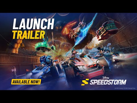 Disney Speedstorm Launch Trailer | PEGI