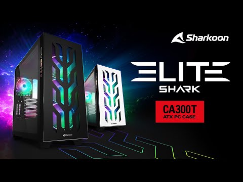 Sharkoon ELITE SHARK CA300T ATX PC Case