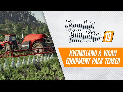 [FS19] Kverneland &amp; Vicon Equipment Pack Teaser Trailer