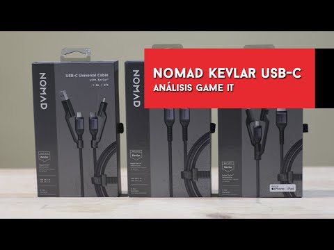 Nomad Kevlar USB-C, #review y #unboxing en español | Gameit ES