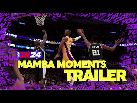 NBA 2K24 | Official MAMBA MOMENTS™ first look trailer