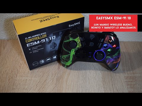 EasySMX ESM-91 90. ¿Un mando #wireless bueno, bonito y barato? Lo analizamos | Gameit ES