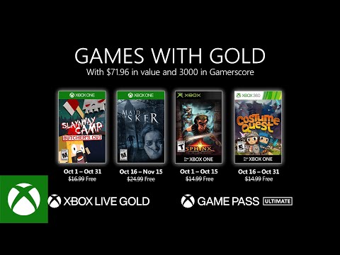 Xbox - October 2020 Games with Gold