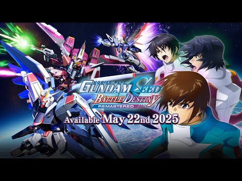 [Español] MOBILE SUIT GUNDAM SEED BATTLE DESTINY REMASTERED - Announcement Trailer