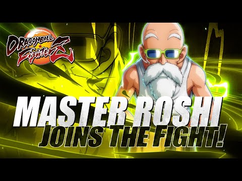 Dragon Ball FighterZ - Master Roshi Launch Trailer