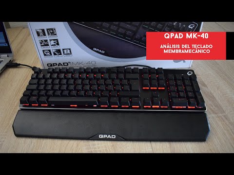 Qpad MK-40. #Analisis del teclado membramecánico | Gameit ES