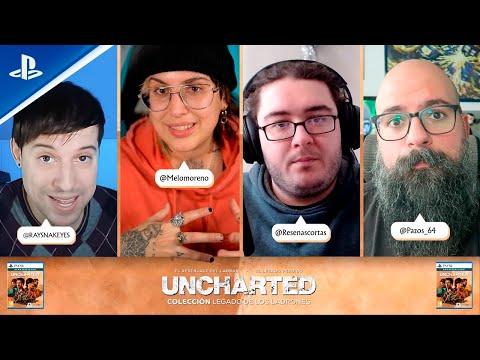 UNCHARTED REVISITADO - Con Melo, @ResenasCortas, @Pazos64 y @RaySnakeyes | PlayStation España