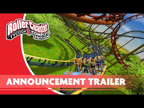 RollerCoaster Tycoon 3 Nintendo Switch Announcement Trailer