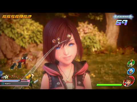 KINGDOM HEARTS Melody of Memory Gameplay Compilation