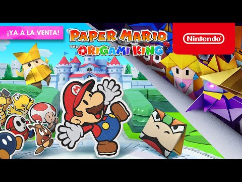 ¡Ya está disponible Paper Mario: The Origami King (Nintendo Switch)!