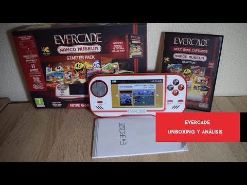 Evercade. Unboxing y análisis de la consola portátil #retro