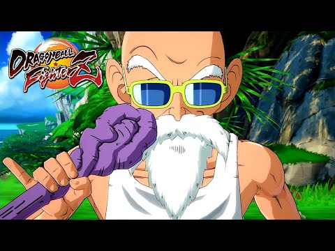 Dragon Ball FighterZ - Master Roshi Announcement Trailer