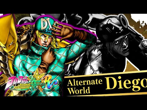 [ES] JoJo&#039;s Bizarre Adventure: All-Star Battle R — Alternate World Diego Reveal Trailer