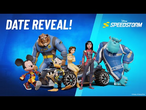 Disney Speedstorm Early Access Release Date Trailer - PEGI