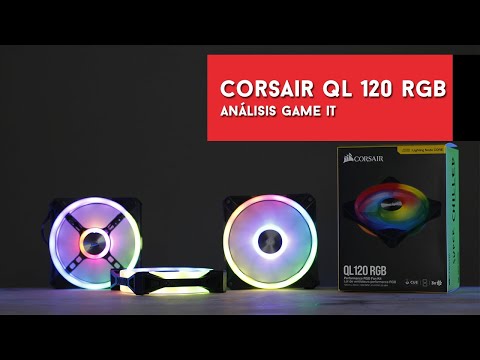 Corsair QL120 RGB, review y unboxing en español