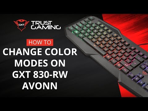 Change Lights: GXT 830-RW AVONN Gaming Keyboard