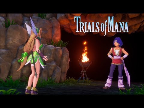 Trials of Mana - Character Spotlight Trailer: Hawkeye and Riesz (3/3)