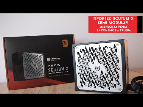 Nfortec Scutum X Semi Modular. ¿Merece la pena? Ponemos a #prueba la fuente de 750W | Gameit ES