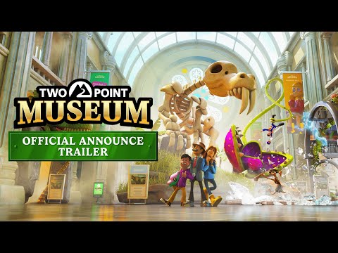 Two Point Museum | Announcement Trailer (PEGI - ENG)