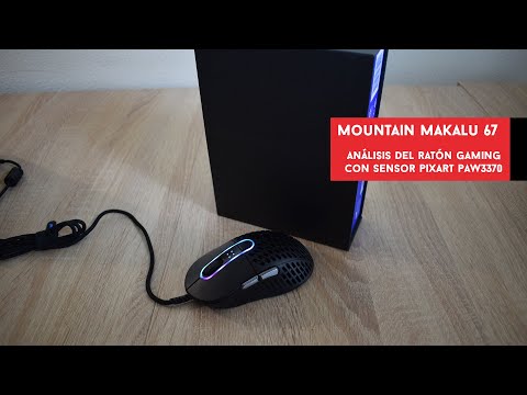 Mountain Makalu 67. Analizamos el ratón #gaming con sensor PixArt PAW3370 | Gameit ES