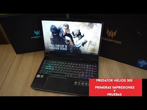 Predator Helios 300. Primeras impresiones y #pruebas de rendimiento al portátil de ACER | GameIt ES