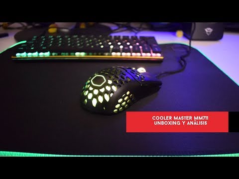 Cooler Master MM711. Unboxing y análisis del ratón en formato de panal de abeja