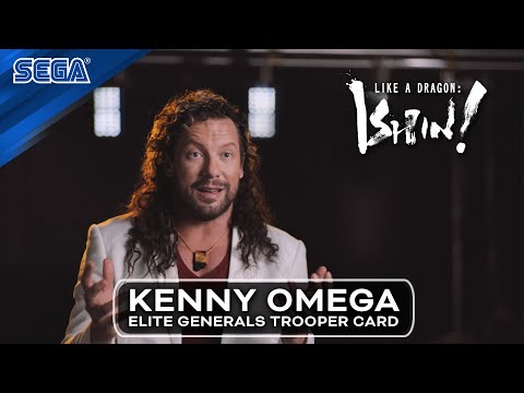 Like a Dragon: Ishin! | Kenny Omega Special Guest Trooper Card