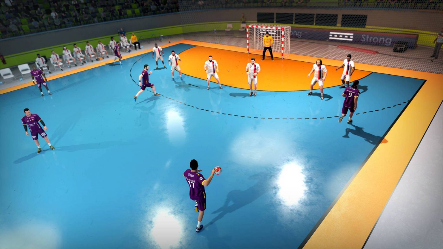 Handball 21 как играть на клавиатуре