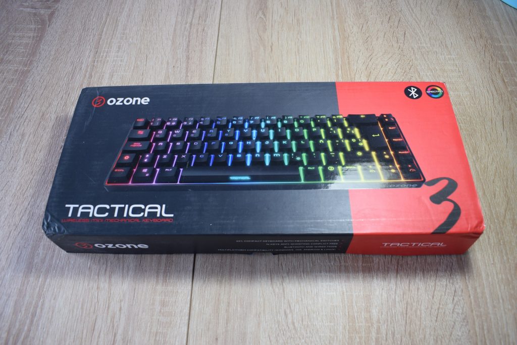 Ozone Tactical el teclado mini que te atrapará 