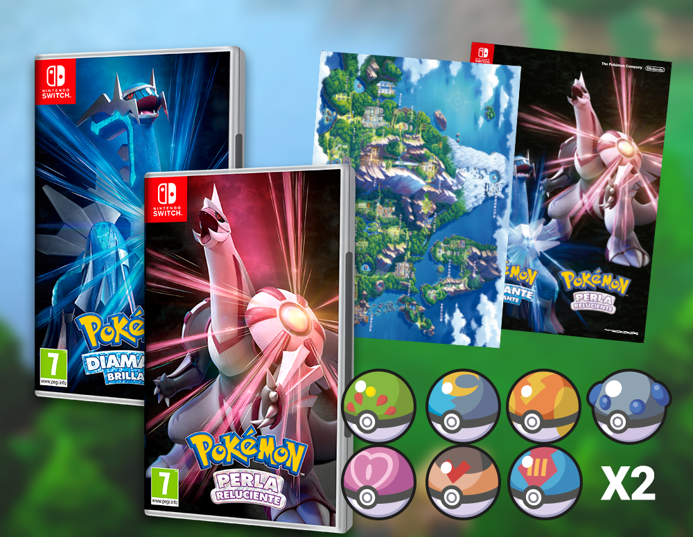 Pokémon Diamante Brillante y Perla Reluciente: Un póster y un DLC por su  reserva en GAME