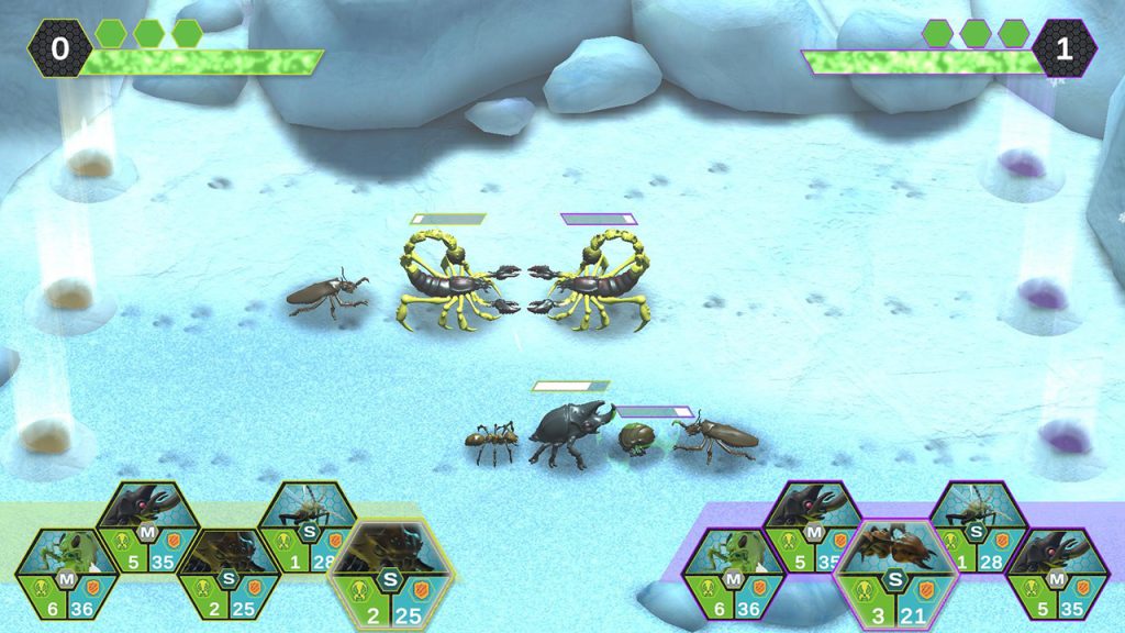 Insectum – Epic Battles of Bugs - La nieve nos dará ventajas estratégicas